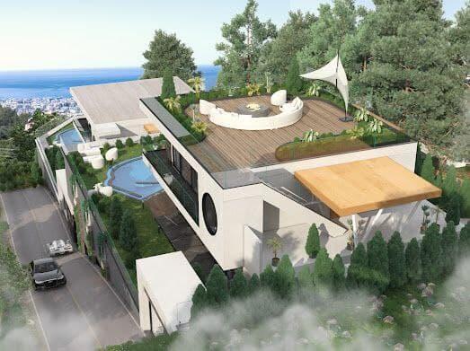 Luxury villa i Alanya