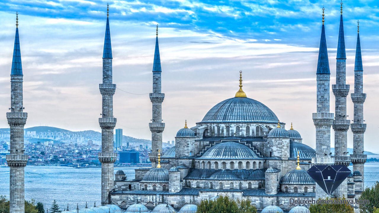 Blå moskén i Istanbul