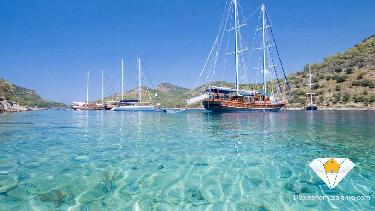 Marine tourist one of the way investment methods in turkey 